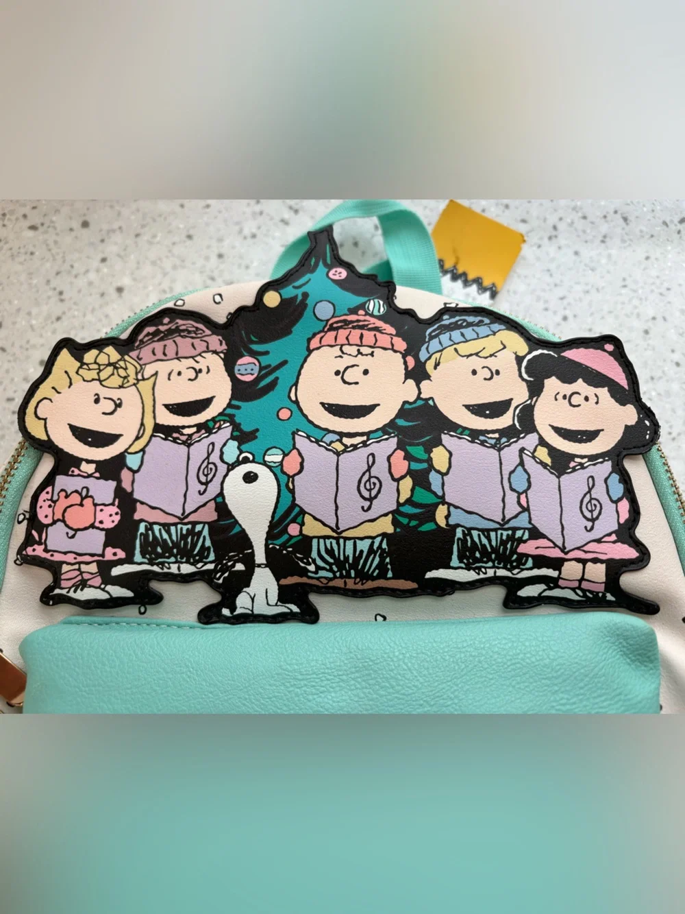 NWT Peanuts Snoopy A Charlie Brown Christmas Small Backpack by Bioworld